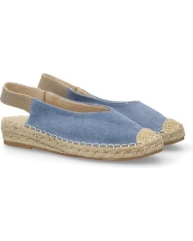 SPORT3PUNTO0 JY-3A023 ESPADRILLES AUS BLAUEM WILDLEDER VARIOS COLORES