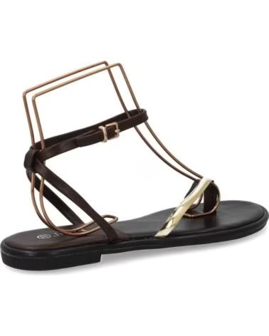 SANDALO PIATTO SPORT3PUNTO0 H8-1183 MARRONE VARIOS COLORES