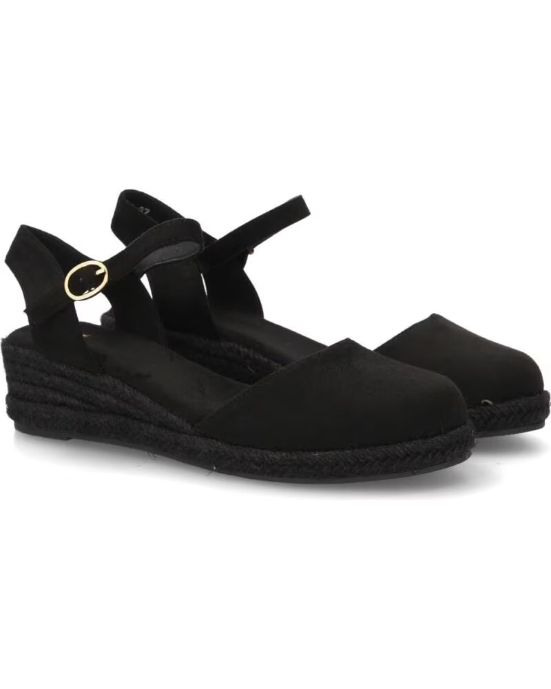 SPORT3PUNTO0 CF-5618 KEILABSATZ ESPADRILLE SCHWARZ VARIOS COLORES