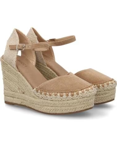 SPORT3PUNTO0 VR5-1528 TAUPE SANDALO CON ZEPPA ESPADRILLAS VARIOS COLORES
