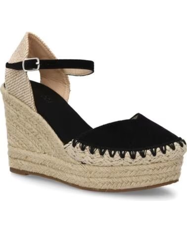 SPORT3PUNTO0 VR5-1528 SCHWARZE ESPADRILLES-WEDGES VARIOS COLORES