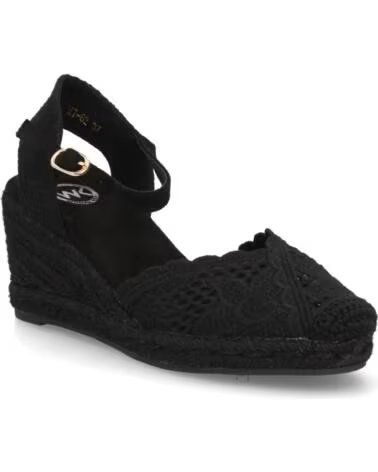 SPORT3PUNTO0 MT-82 KEILABSATZ ESPADRILLE SCHWARZ VARIOS COLORES