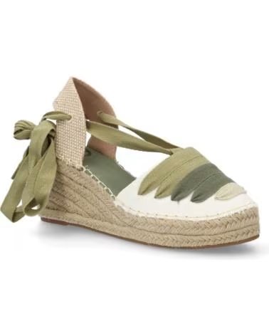 SPORT3PUNTO0 MT-123 KEIL-ESPADRILLES GRÜN VARIOS COLORES