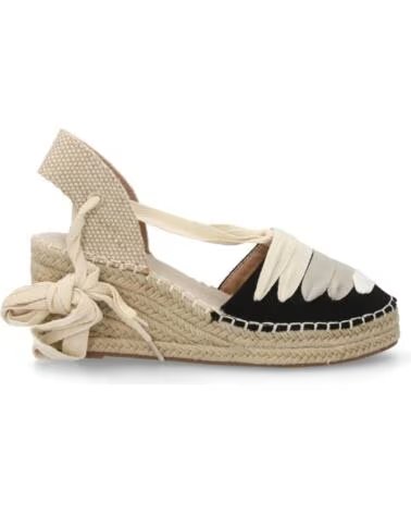 SPORT3PUNTO0 MT-123 KEIL-ESPADRILLE SCHWARZ VARIOS COLORES
