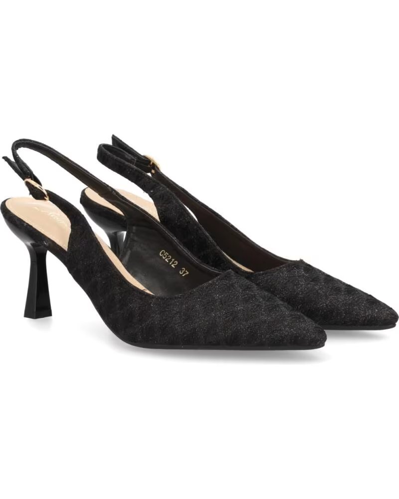 SPORT3PUNTO0 C5212 SLINGBACK PUMPS SCHWARZ VARIOS COLORES