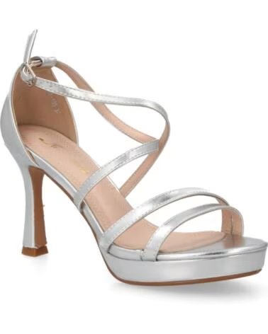 SPORT3PUNTO0 W18-185 SILBERNE HIGH-HEEL-SANDALEN VARIOS COLORES