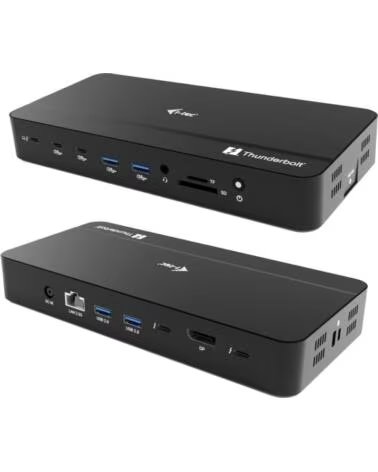 I-TEC THUNDERBOLT 5 TRIPLE DISPLAY DOCKING STATION 13 IN 1 M2 SLOT USB LAN
