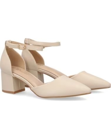 SPORT3PUNTO0 DAMEN PUMPS MIT BLOCKABSATZ YK265 BEIGE ELEGANT VARIOS COLORES