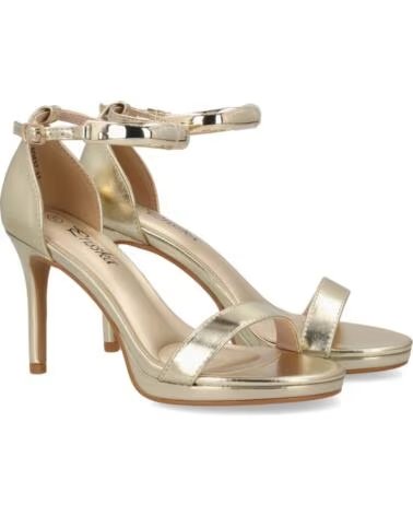 SPORT3PUNTO0 BD537-ORO SANDALI CON TACCO ELEGANTI VARIOS COLORES