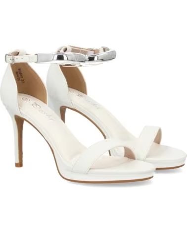 SPORT3PUNTO0 BD537 SANDALI CON TACCO ALTO DA DONNA BIANCO VARIOS COLORES