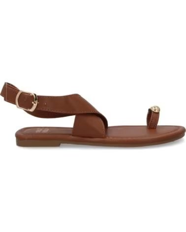 SPORT3PUNTO0 FLACHE DAMENANDALEN KK-1017 CAMEL VARIOS COLORES