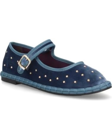 SPORT3PUNTO0 FB-5678-AZUL SAMT-BALLERINAS MIT NIETEN VARIOS COLORES