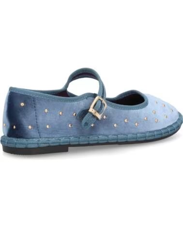 SPORT3PUNTO0 FB-5678-AZUL SAMT-BALLERINAS MIT NIETEN VARIOS COLORES