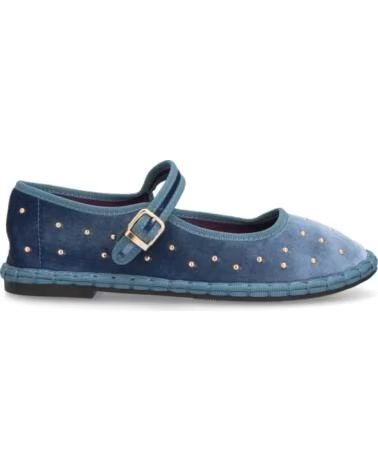 SPORT3PUNTO0 FB-5678-AZUL SAMT-BALLERINAS MIT NIETEN VARIOS COLORES