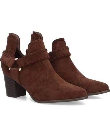 SPORT3PUNTO0 S-5573 DAMEN STIEFELETTEN MIT ABSATZ IN BRAUN VARIOS COLORES