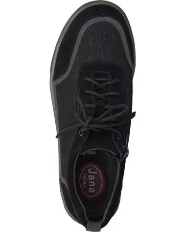 Zapatillas deporte de Mujer  23607 LICRA NEGRA NEGRO