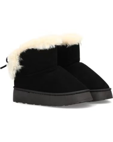 SPORT3PUNTO0 YY-186 BOTTINES EN CUIR ET FOURRURE AVEC NŒUD VARIOS COLORES