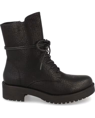 SPORT3PUNTO0 4699 BIKER-BOOTS UND MILITÄRSTIEFEL AUS SCHWARZEM LEDER VARIOS COLORES
