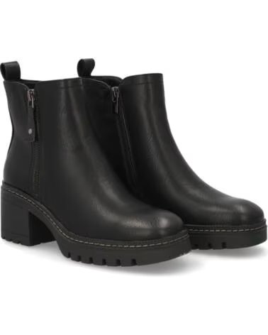 SPORT3PUNTO0 VR5-2026 BOTTINES NOIRES AVEC FERMETURE ÉCLAIR ET TALON LARGE VARIOS COLORES