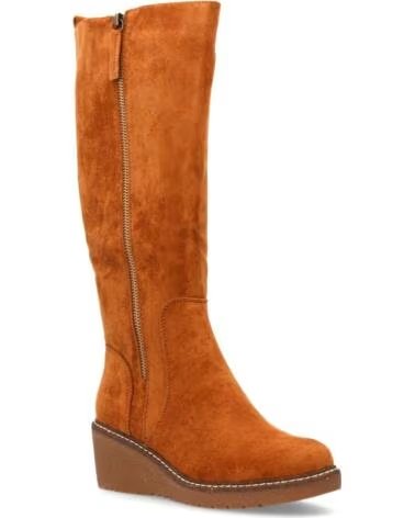 SPORT3PUNTO0 KEILABSATZ-STIEFEL HOCH VR5-2028 CAMEL VARIOS COLORES