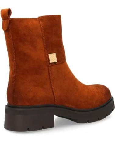 SPORT3PUNTO0 AA-36 WILDLEDER-STIEFELETTEN CAMEL VARIOS COLORES
