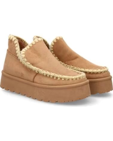 SPORT3PUNTO0 VRA-1192 TAUPE BOTINES DE PLATAFORMA CON COSTURAS DECORATIVAS VARIOS COLORES