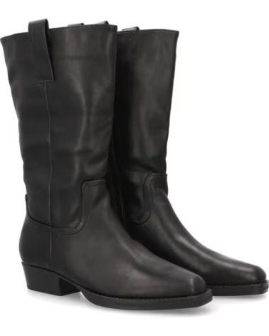 SPORT3PUNTO0 A-3430 BOTAS ALTAS DE ESTILO CAMPERO Y MONTAR EN COLOR NEGRO VARIOS COLORES