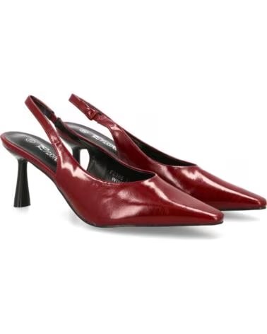 SPORT3PUNTO0 FZ385 SLINGBACK HIGH HEELS IN BORDEAUX VARIOS COLORES