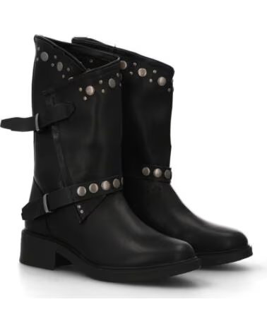 SPORT3PUNTO0 AD-5442 BOTAS ESTILO MOTERO Y MILITARES NEGRO VARIOS COLORES