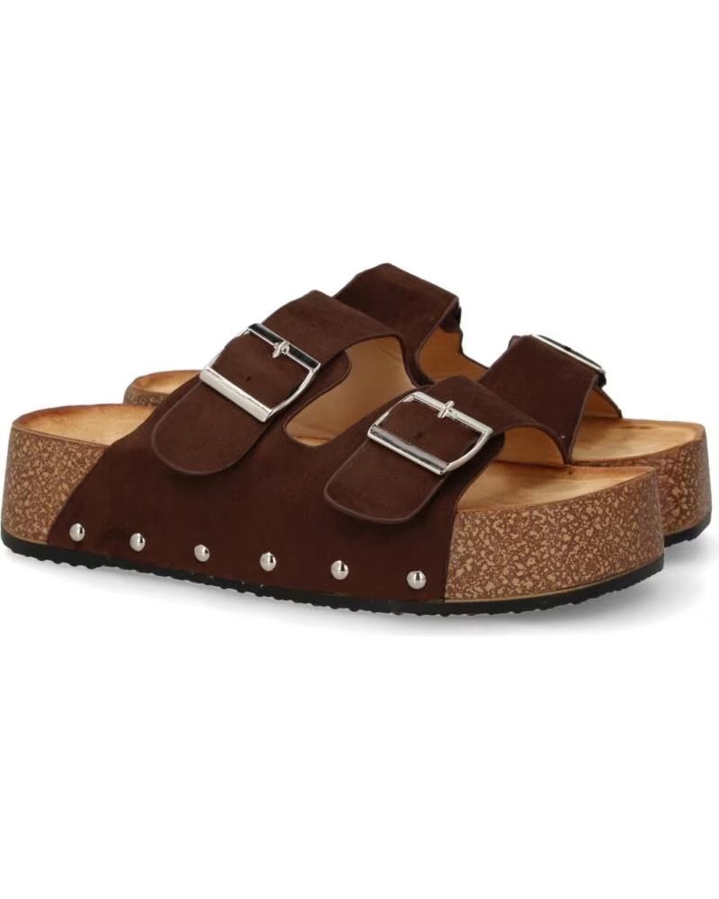 SPORT3PUNTO0 L-5323 BRAUN PLATEAU SANDALEN VARIOS COLORES