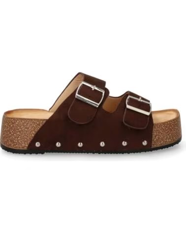 SPORT3PUNTO0 L-5323 BRAUN PLATEAU SANDALEN VARIOS COLORES
