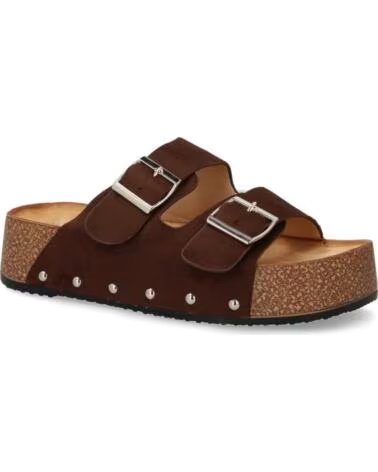 SPORT3PUNTO0 L-5323 BRAUN PLATEAU SANDALEN VARIOS COLORES
