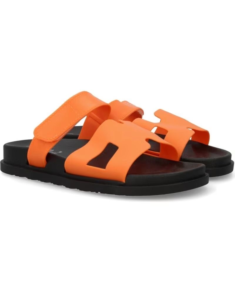 SPORT3PUNTO0 2Q43 FLACHE SANDALEN ORANGE VARIOS COLORES