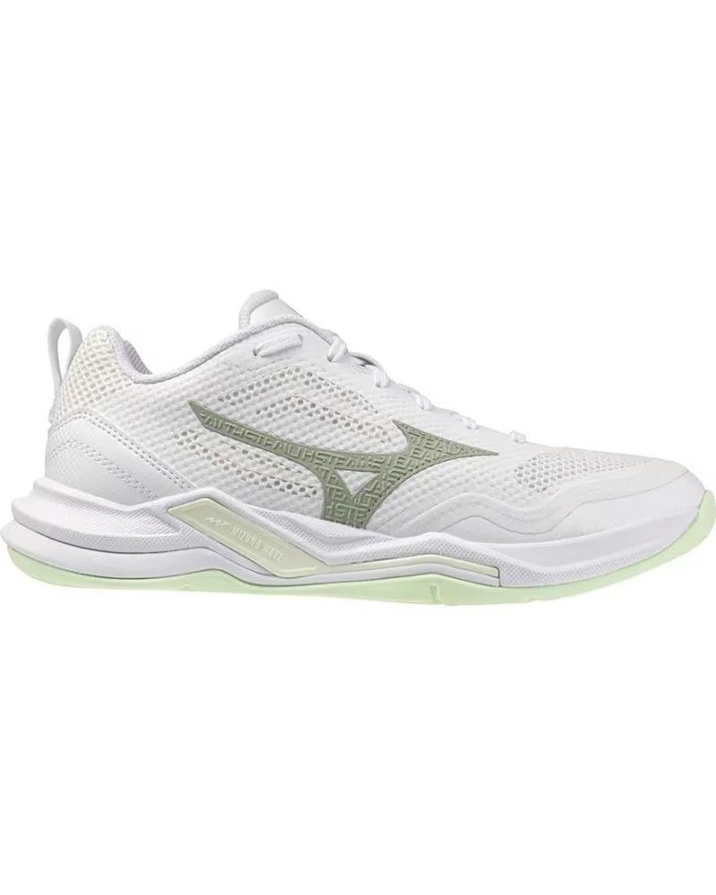 MIZUNO SCARPE STELATH PRO BIANCO E MENTA VERDE