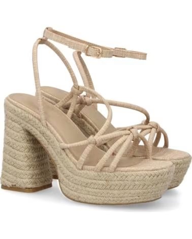 SPORT3PUNTO0 CF-5080 BEIGE SANDALI CON TACCO E PLATEAU VARIOS COLORES