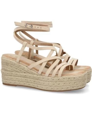 SPORT3PUNTO0 JNS377 SANDALI CON ZEPPA BEIGE VARIOS COLORES