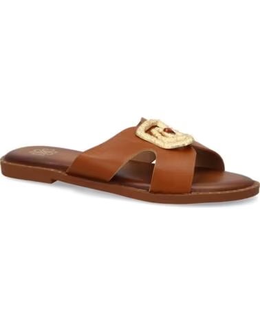 SPORT3PUNTO0 FLACHE SANDALEN CAMEL AA-29 VARIOS COLORES