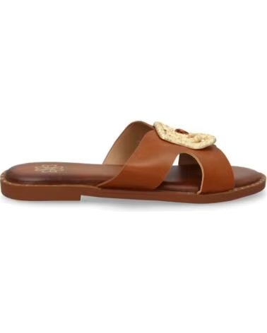 SPORT3PUNTO0 FLACHE SANDALEN CAMEL AA-29 VARIOS COLORES