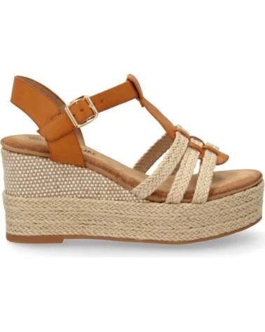 SPORT3PUNTO0 F230-48 CAMEL GEFLOCHTENE KEILSANDALEN VARIOS COLORES
