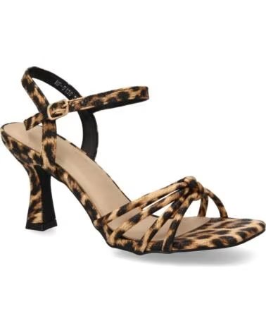 SPORT3PUNTO0 HF-5136 LEOPARD HIGH-HEEL-SANDALEN VARIOS COLORES