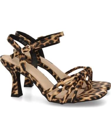 SANDALI CON TACCO SPORT3PUNTO0 HF-5136 LEOPARDO VARIOS COLORES