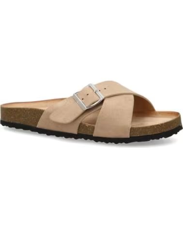SPORT3PUNTO0 AY-2239 BEIGE FLACHE KREUZSANDALEN VARIOS COLORES