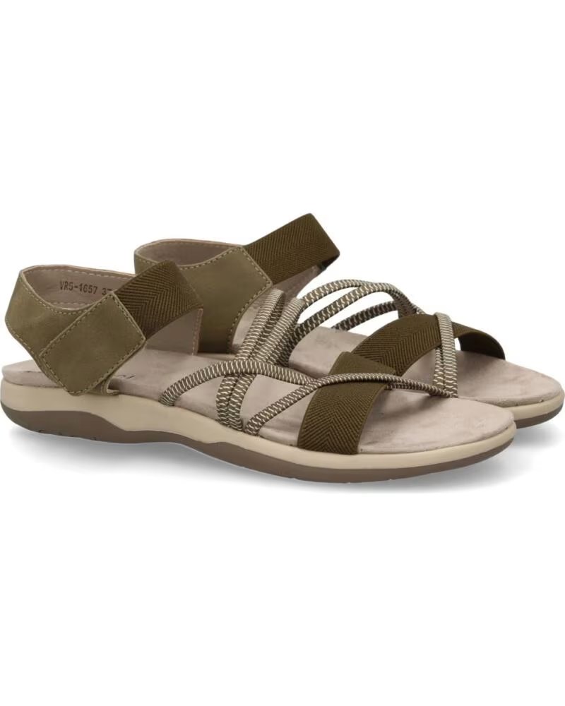 SPORT3PUNTO0 VR5-1657 DAMENSANDALEN GRÜN VARIOS COLORES