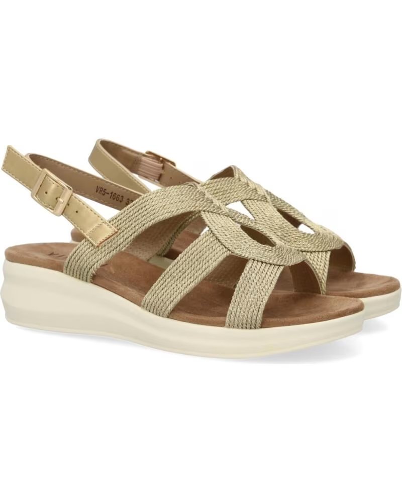 SPORT3PUNTO0 VR5-1663 GOLDENE KEILSANDALEN VARIOS COLORES