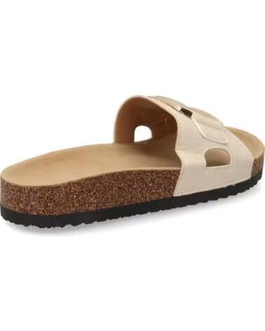SPORT3PUNTO0 FLACHE SANDALEN VR5-1756 BEIGE VARIOS COLORES