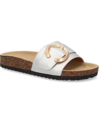 SPORT3PUNTO0 FLACHE SANDALEN VR5-1757 SILBER VARIOS COLORES