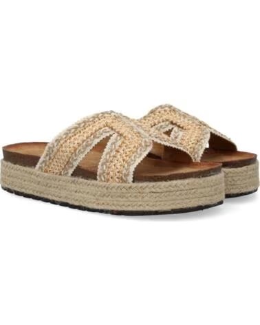 SPORT3PUNTO0 3U11 FLACHE SANDALEN BEIGE VARIOS COLORES