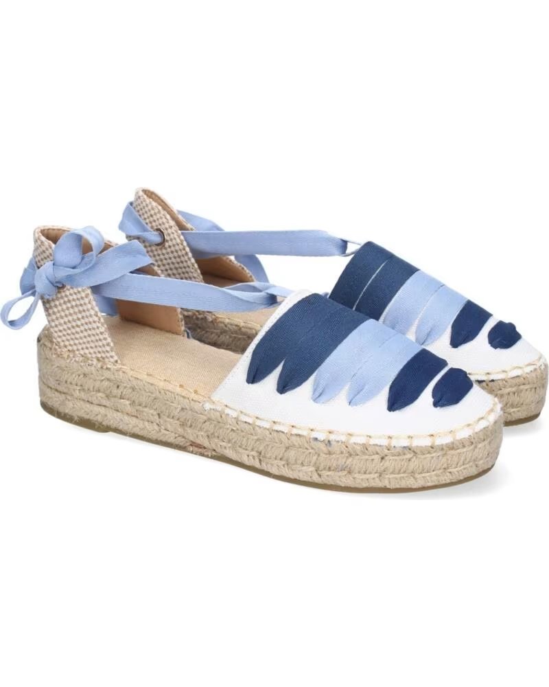 SPORT3PUNTO0 3U27 LEINEN-ESPADRILLES MIT BÄNDERN VARIOS COLORES