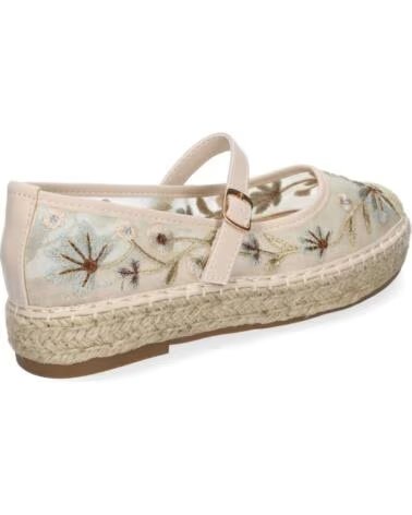 SPORT3PUNTO0 HA-5282 CHAUSSURES PLATES BRODÉES BEIGE VARIOS COLORES