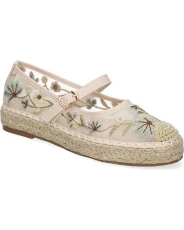 SPORT3PUNTO0 HA-5282 CHAUSSURES PLATES BRODÉES BEIGE VARIOS COLORES